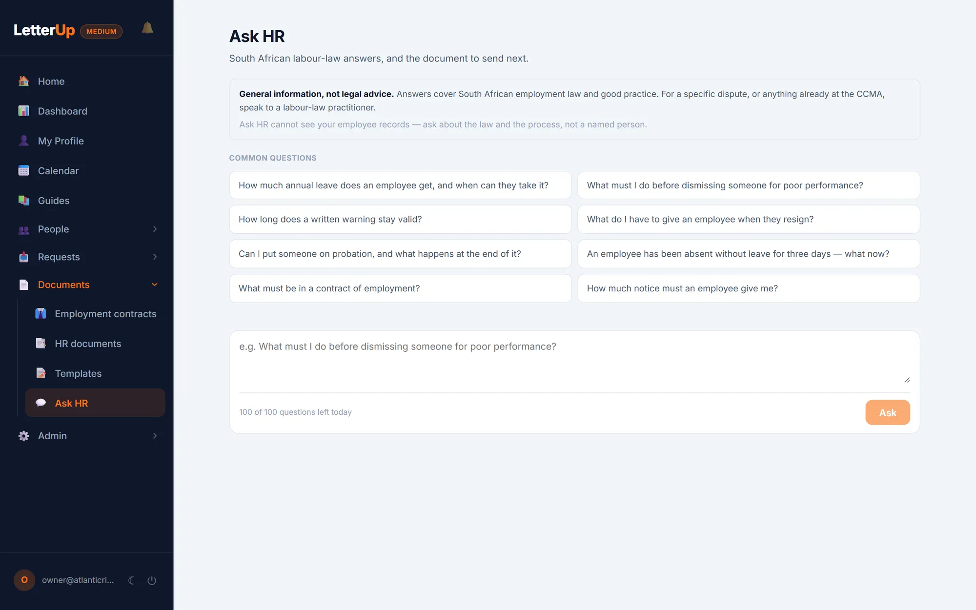 Ask HR: six common questions about leave, warnings, probation, notice and contracts, and a box to ask your own